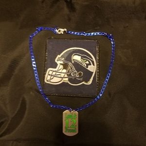Seahawks necklace